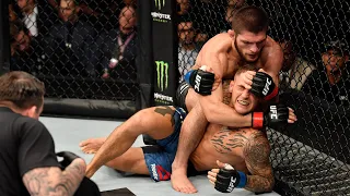 Todos os nocautes e finalizações de Khabib Nurmagomedov | UFC 254