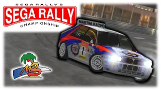 Sega Rally 2 (Arcade) - Lancia Delta