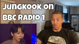 Reaction Jungkook performing on BBC Radio 1 Live Lounge - 'Let There Be Love' + 'Seven'