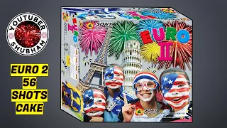 EURO 2 II from Sony Fireworks - 56 2" Shells Multi Shot Cake