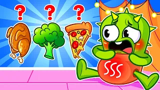 Don't Overeat, 🌮🍕🥪Bubbly tummy Tales| Funny Kids Songs  And Nursery Rhymes by Pit & Penny Tales