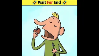 😂 Wait For End 😂 | Animated Cartoon Story | Funny Story #shorts #animatedstories #funny #viral