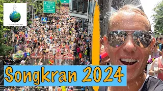 Songkran Festival 2024 in Bangkok