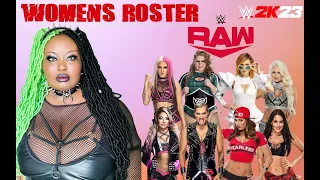 WWE2K23 - RAW WOMEN'S ENTRANCES REACTIONS!!