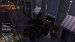 GTA 5 Online APC Trolling  locking in other Players