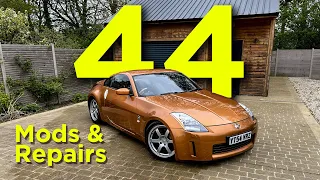350Z - All 44 Mods & Repairs in 15 minutes