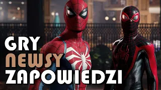 GRY NEWSY ZAPOWIEDZI, Spider Man 2, WITCHFIRE, Cyberpunk 2077 Update 2.0  / TOP GRY 2023