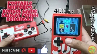SUP Portable Nintendo 400 in 1 Unboxing & Review Indonesia