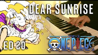 (One Piece Ending 20) Maki Otsuki - Dear Sunrise | EMOTIONAL | Piano Cover