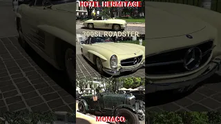 Hotel Hermitage Bentley LeMans & Mercedes 300SL #classiccars #monaco #supercars Video