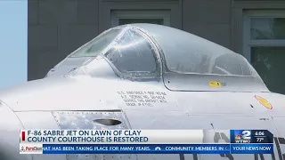 Restoration of Clay Co. Courthouse aircraft complete