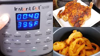 Instant Pot Duo Crisp + Air Fryer Guide