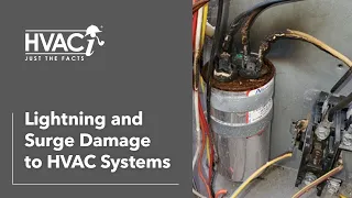 Lightning and Surge Damage to HVAC Systems
