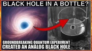 Someone Just Created a Black Hole Analog Using Quantum Effects