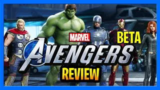 Marvels Avengers Review (Beta) PS4 PRO Marvels Avengers Review Overview , Items, Gear, Battlepass
