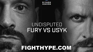 TYSON FURY VS. OLEKSANDR USYK SIGNED FOR UNDISPUTED HEAVYWEIGHT CHAMPIONSHIP FIGHT IN SAUDI ARABIA