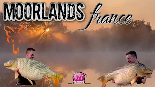 MOORLANDS FISHERY FRANCE,  CARP FISHING in session & guide to Moorlands.