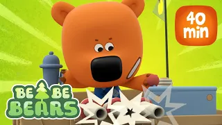 Be Be Bears 🐻‍❄️🐻  Los Agricultores y más episodios completos | Caricaturas para bebés