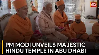 Prime Minister Inaugurates Temple in Abu Dhabi, Celebrating India's Cultural Unity