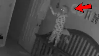 Parents Insist Bizarre Video of Possessed Baby Balancing On Crib is real | Paranormal activity