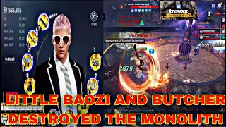 MIR4-LITTLE BAOZI AND OLD BUTCHER DESTROYED THE MONOLITH IN ASIA 42 | FFAM VS HOF