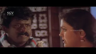 Chithra Shenoy Using Karibasavaiah to Kick S Narayan from Home | Balagalittu Olage Baa Kannada Movie