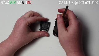 How To Replace A 2010 - 2016 Chevrolet Cruze Key Fob Remote Battery