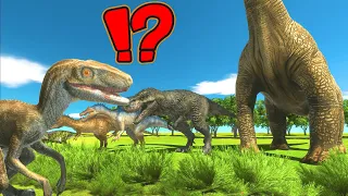 Kid Dinosaurs Meet Big Dinosaurs -Animal Revolt Battle Simulator