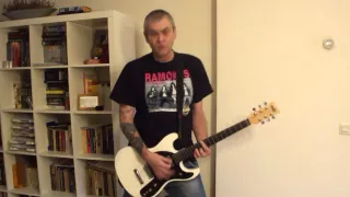 RAMONES - Spiderman guitar cover (remake)