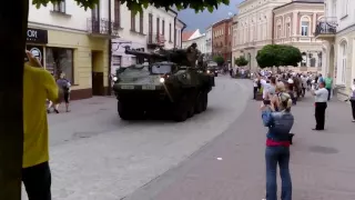 Amerykańskie wojsko w Tarnowie, przejazd Wałową