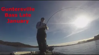 Guntersville Bass Fishing Late January! SUBSCRIBE!!