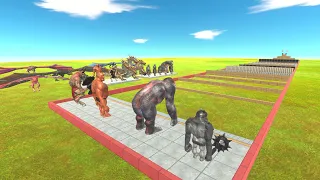 Mutant Primates vs Fantasy Power Tournament - Animal Revolt Battle Simulator