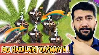 KÖY İNCELEME #61 / YAPILAN HATALAR !! (Clash Of Clans)