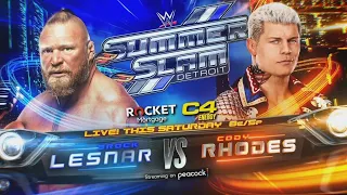 Promo Brock Lesnar Vs Cody Rhodes SummerSlam 2023 - WWE Raw 31/07/2023 (En Español)