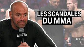 20 scandales qui ont marqué le MMA