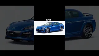 Mazda Rx-8 evolution (2003-2024) #viral