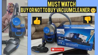 Philips Power Pro FC9352/01 Compact Bag less Vacuum Cleaner (Blue)Complete Review Of Philips Vacuum