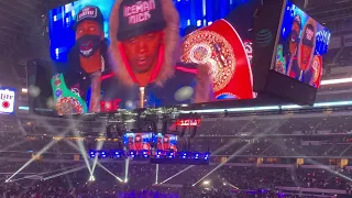 Errol Spence Ring walk vs Danny Garcia