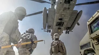 Breathtaking CH-53E Helicopter External Lift Operations