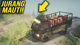 Offroad L300 Lewat Bukit Berjurang Ekstrim - Spintires Mudrunner