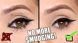 STOP Eyeliner & Mascara SMUDGING | 8 SIMPLE TRICKS / BEAUTY HACKS