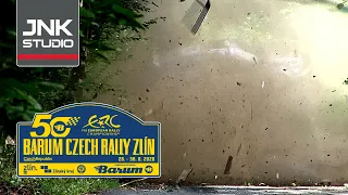 50. Barum Czech Rally Zlín 2021 - Best of Saturday (crash & action)