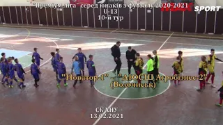 "Новатор-1" - "ДЮСШ Агробізнес-2" (Волочиськ) -8:0 , U-13, (13.02.21)