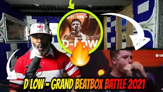 D low 🇬🇧 🔥🔥🔥 | GRAND BEATBOX BATTLE 2021: WORLD LEAGUE | JUDGE SHOWCASE - Producer Reaction