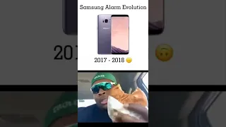 Samsung Alarm Evolution Meme