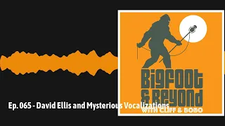 Ep. 065 - David Ellis and Mysterious Vocalizations | Bigfoot and Beyond with Cliff and Bobo