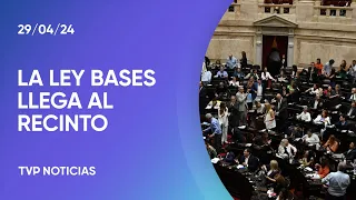 La nueva Ley Bases llega al recinto de Diputados este lunes