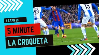 How To Do La Croqueta Like Messi +  Training Drills For Beginner  #skillstutorial #messi #football