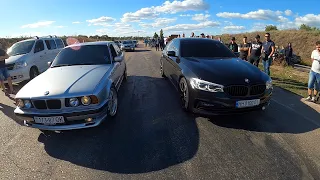 BMW 540 g30 stage 1 vs BMW M5 e34 s62 engine