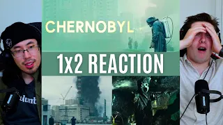 REACTING to *Ep. 2 Chernobyl* THEY'RE JUST WAITING!! (First Time Watching) TV Shows